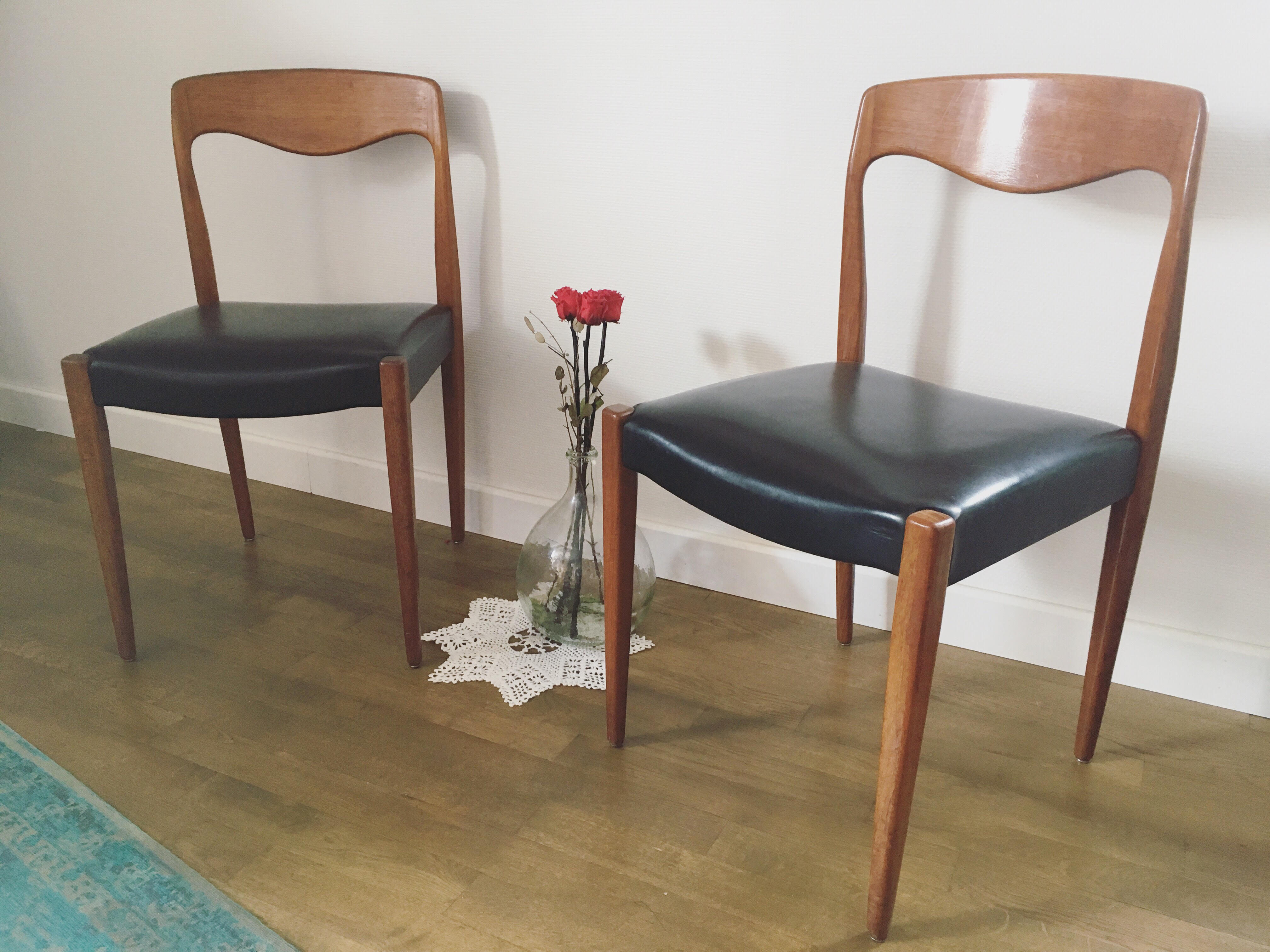 Pair of chair Roche bobois years 60
