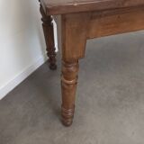 Large walnut bistro table
