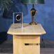Travertine side table 1960