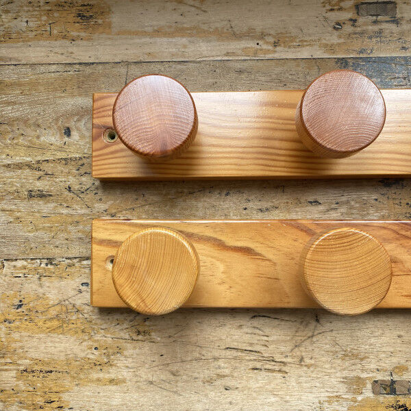 Pine coat rack