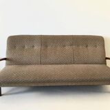 Sofa carved in three places of Gimson and Slater Norway 1960s