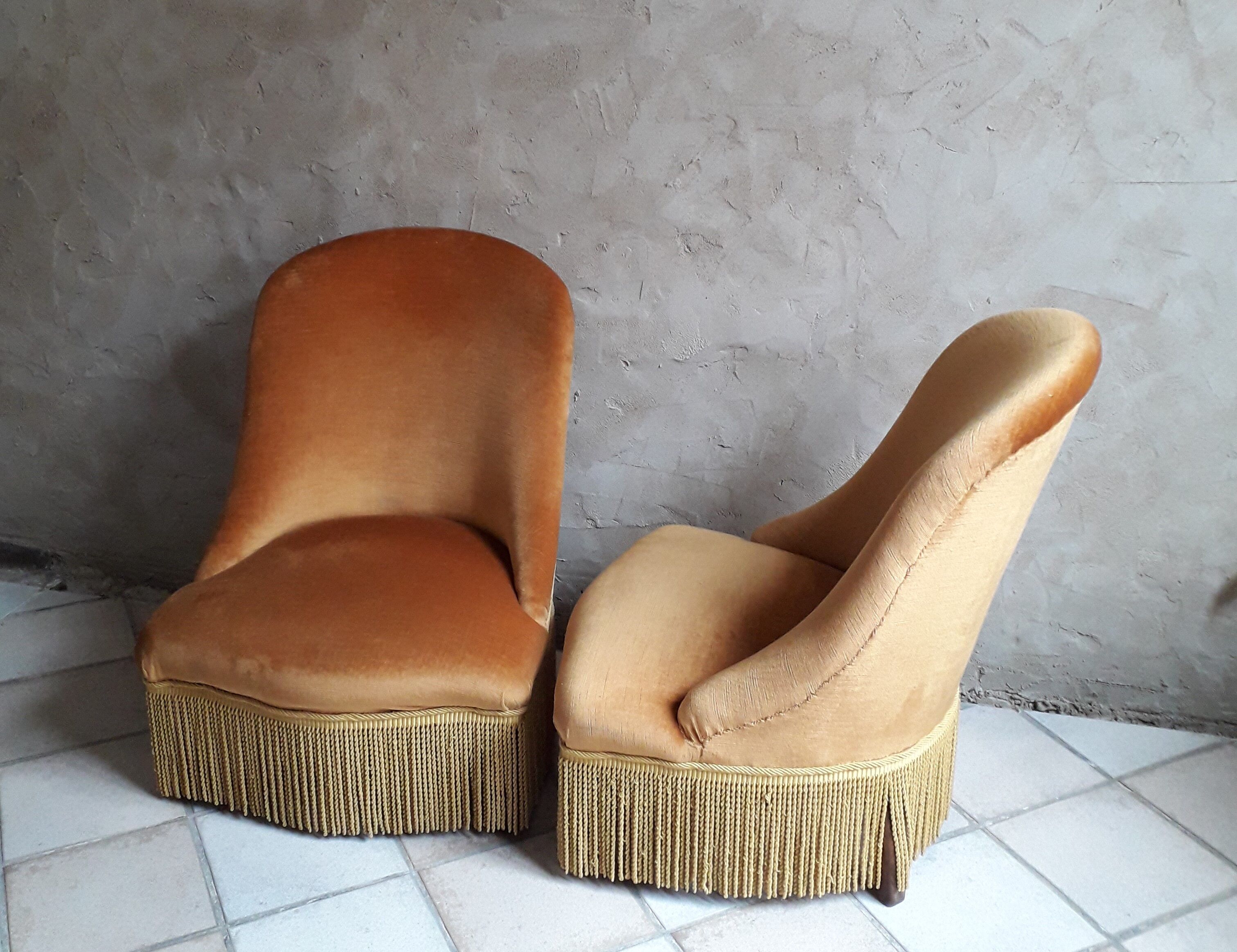 Pair of armchairs Toad