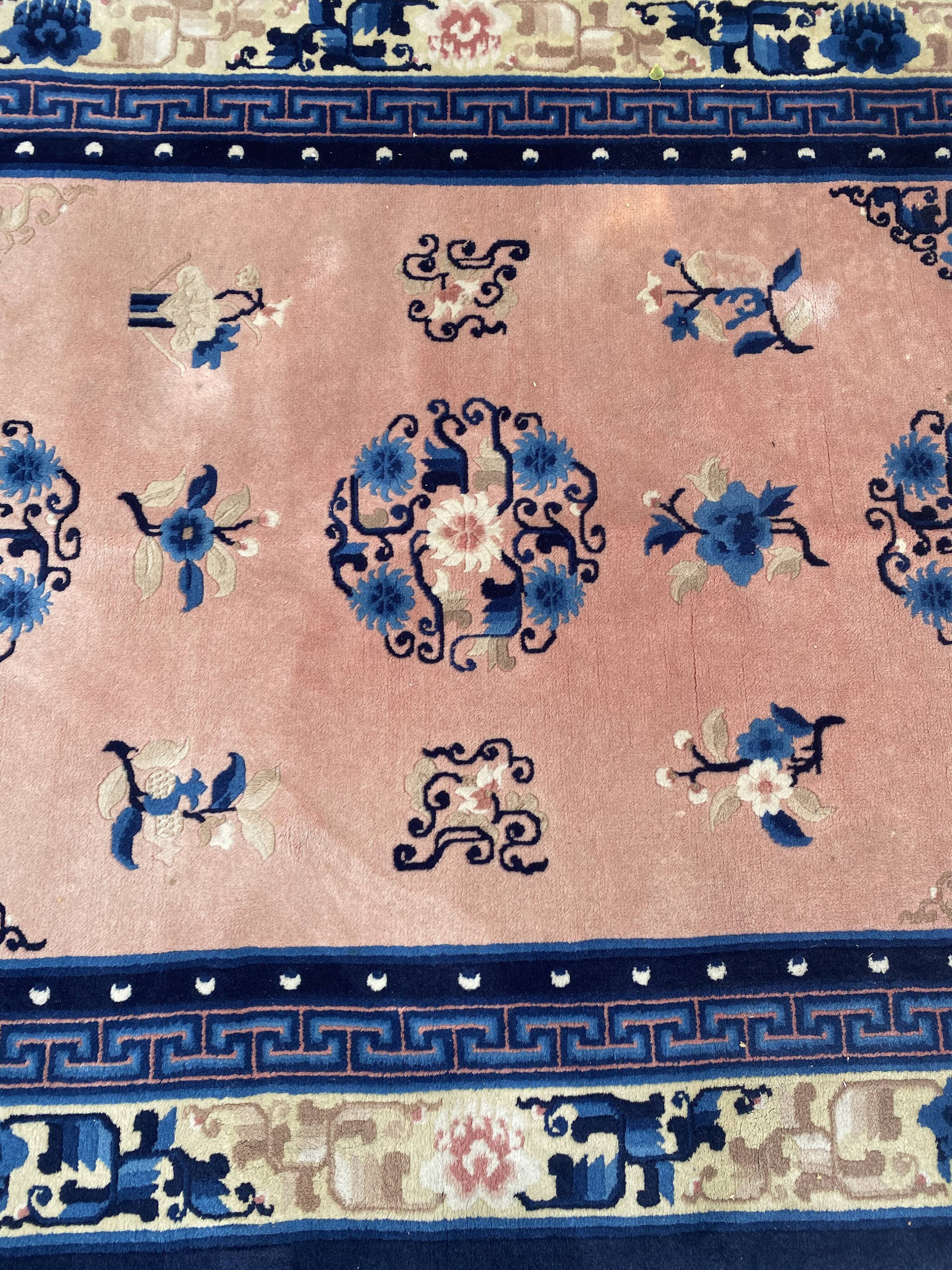 Handmade chinese vintage carpet 123x186 cm