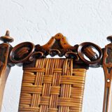 Chaise ancienne en rotin
