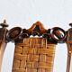 Antique rattan chair