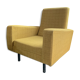 Fauteuil jaune moutarde vintage