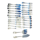 Silver metal fish service 26 pieces