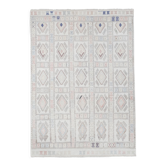 Vintage Turkish rug from Oushak, hand-woven 156x216 cm