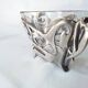 Gallia Cup (Christofle) Art Nouveau in silver-plated metal and engraved crystal