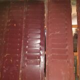 A lot of tin shutters