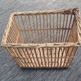 Vintage wicker basket