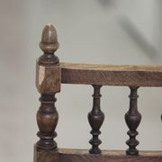 Paire de chaises cannées en bois
