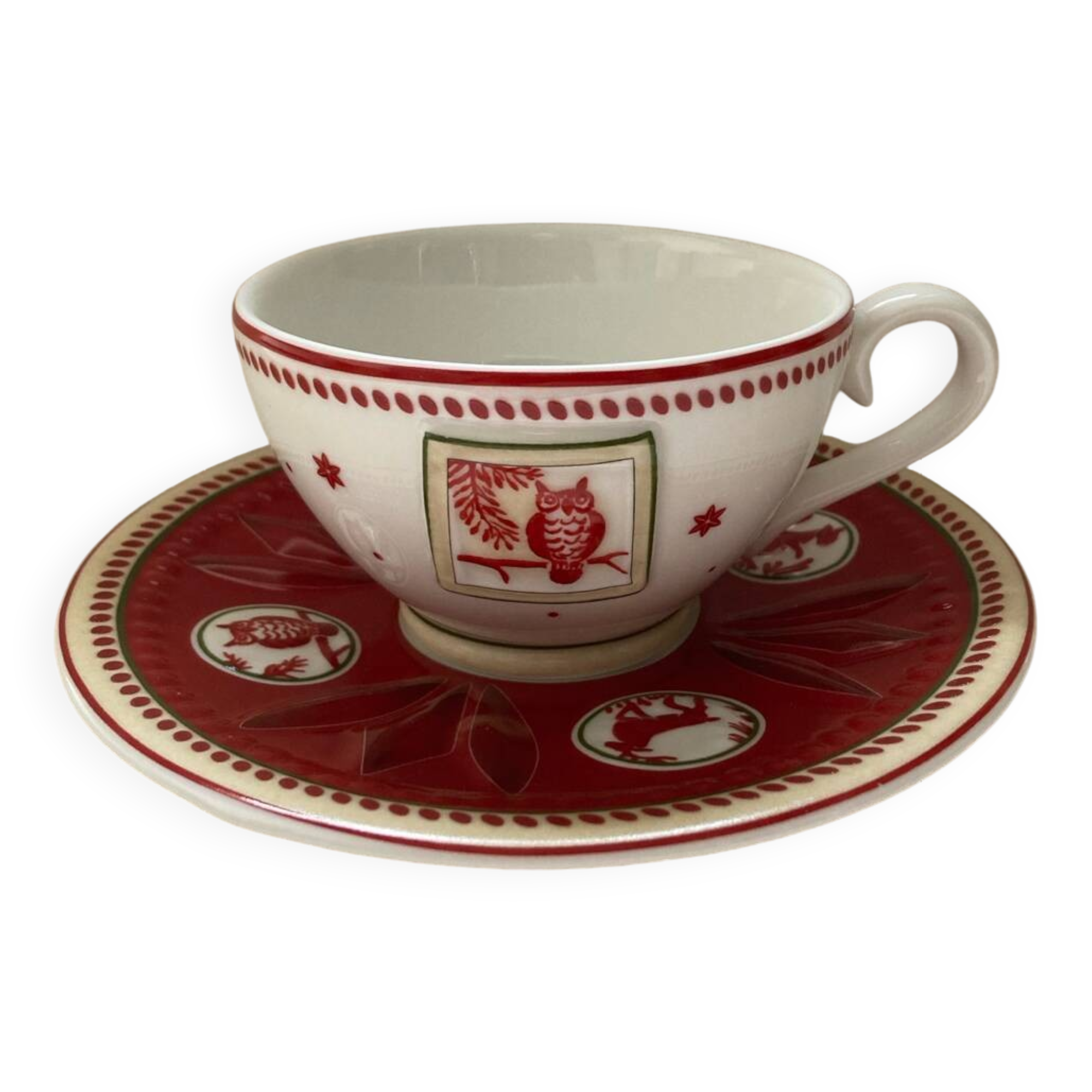 Tasse et Soucoupe Noël Villeroy et Boch Enjoyment