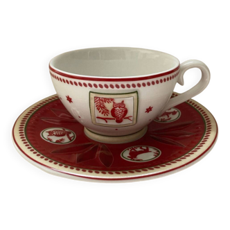 Villeroy and Boch Enjoyment Christmas Cup and Saucer
