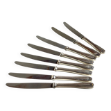 8 Table Knives A. Krupp Italy Vintage