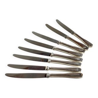 8 Table Knives A. Krupp Italy Vintage