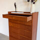 Danish vintage chest of drawers in teak