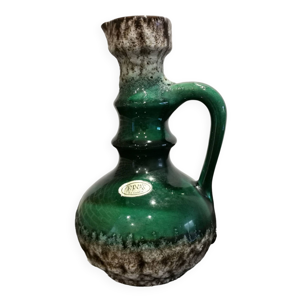 Fat Lava Vase Germany Jopeko Keramik 1201-21 1960s | Selency