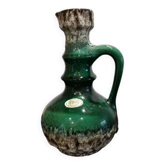 Vase Fat Lava Germany Jopeko Keramik 1201-21 Années 60