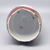 Burgundy tripod vase romantic illustration