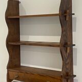 Wall shelf brutalist type