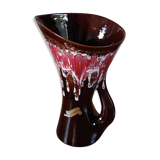 Vallauris vintage enamelled ceramic pitcher