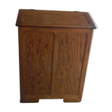 Antique trunk in solid wood