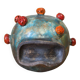 Glazed raku head