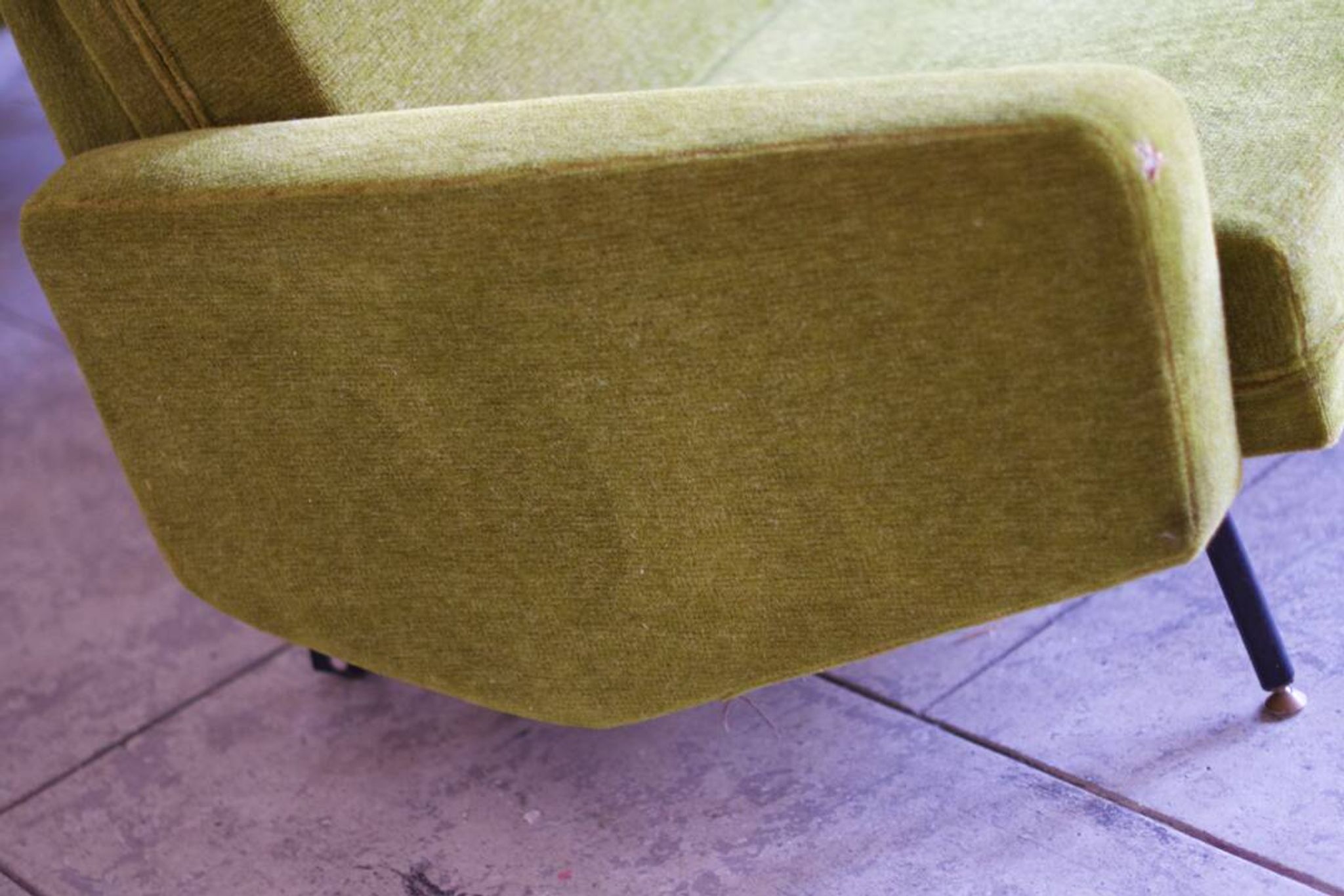 Set de salon canapé - 2 fauteuils design 1960 par Paul Geoffroy Troika Airborne