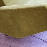 Set de salon canapé - 2 fauteuils design 1960 par Paul Geoffroy Troika Airborne