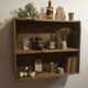 Antique wall shelf