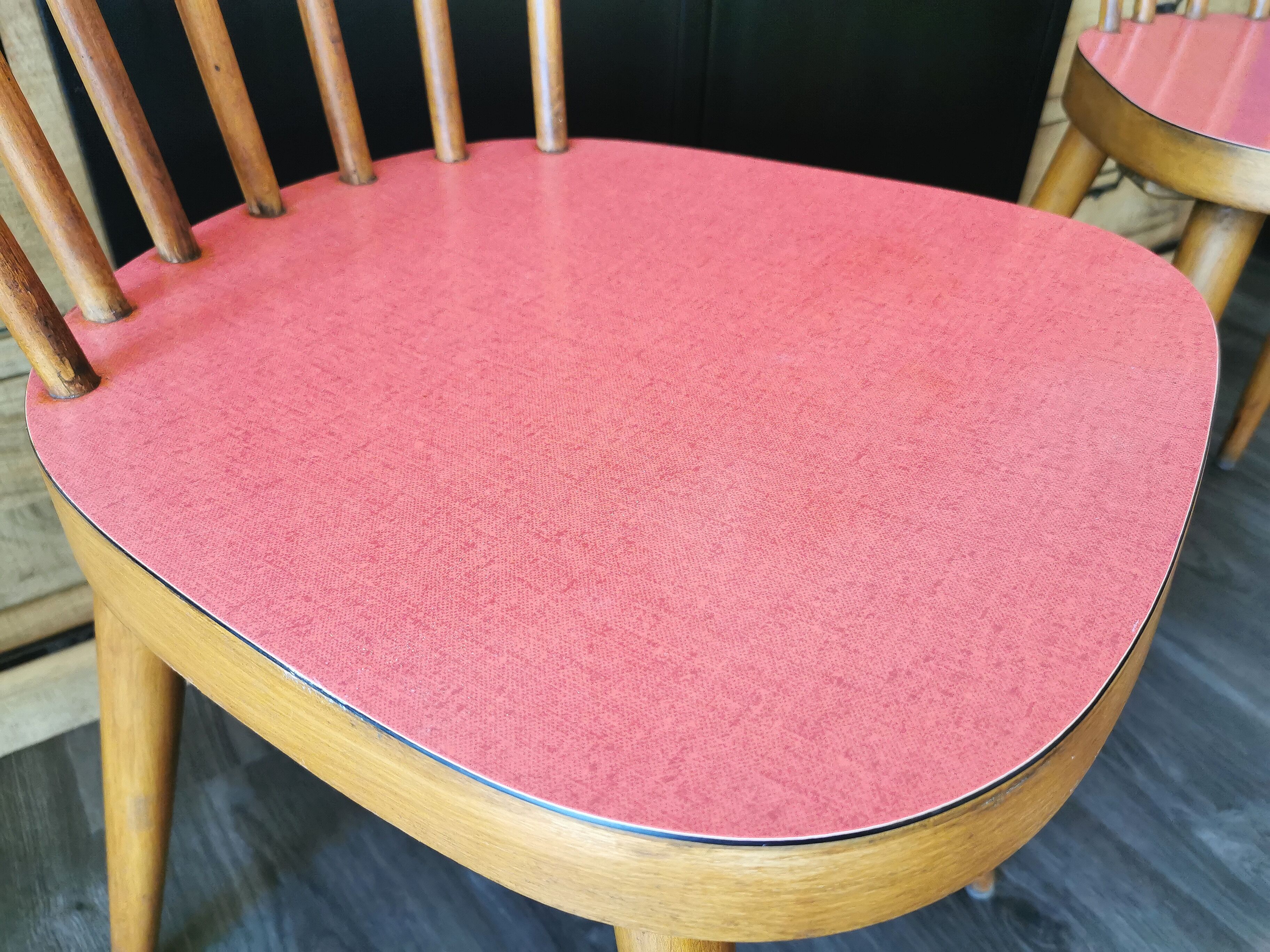 Paire de chaises bistrot Baumann