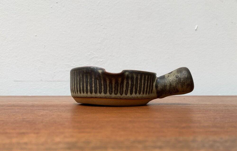 Vintage British Brutalist Ceramic Bowl by Tremar UK