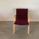 Chauffeuse vintage de 1959 Baumann 280 Restaurée Amara couleur Aubergine