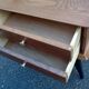 Vintage oak bedside 1950
