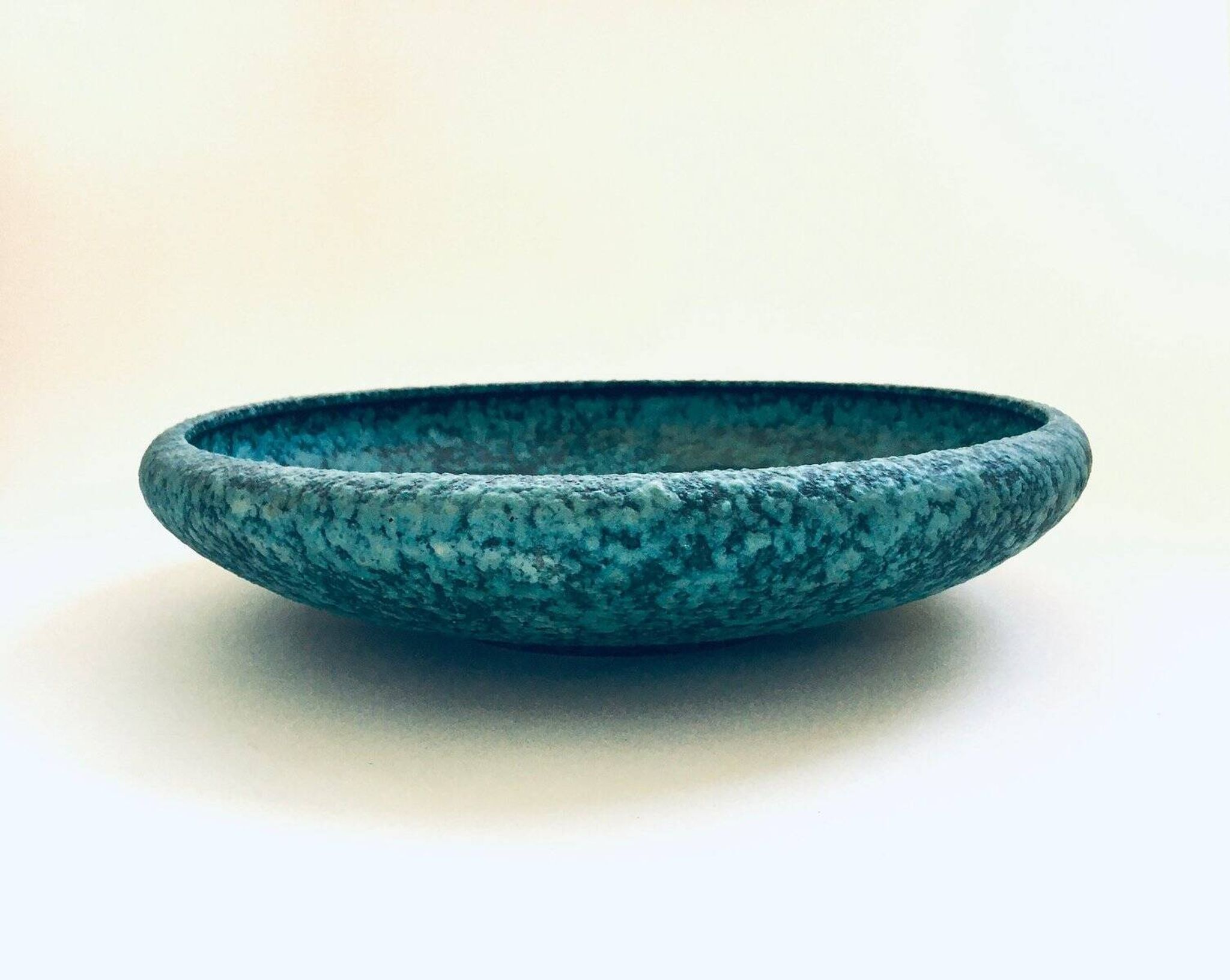 Art Ceramics Sgraffito Face Bowl by Alvino Bagni for Raymor, 1960s