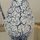 Cracked ceramic vase from the 70s