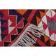 1970s Vintage Turkish Hand-Knotted Wool Cotton Pink Runner Rug 91x340