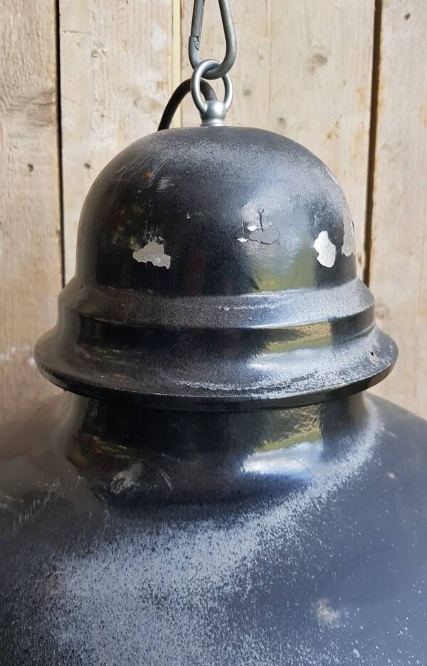Lampe suspendue industrielle vintage