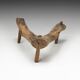 Wabi Sabi Primitive Tripod Stool, France, 18th Century