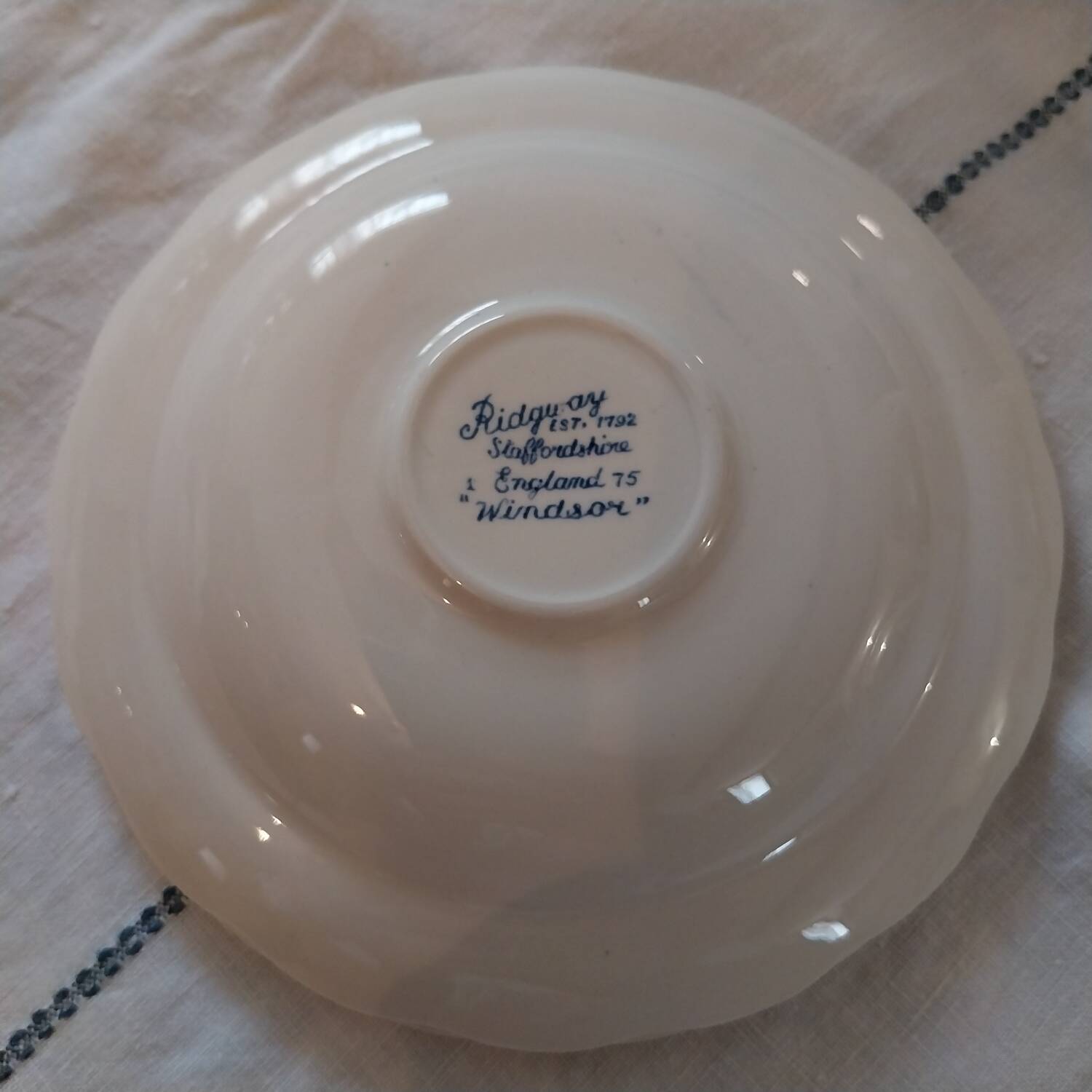 Ridgway English Cups and Saucers