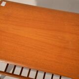 Pair of scandinavian bedside tables in teak
