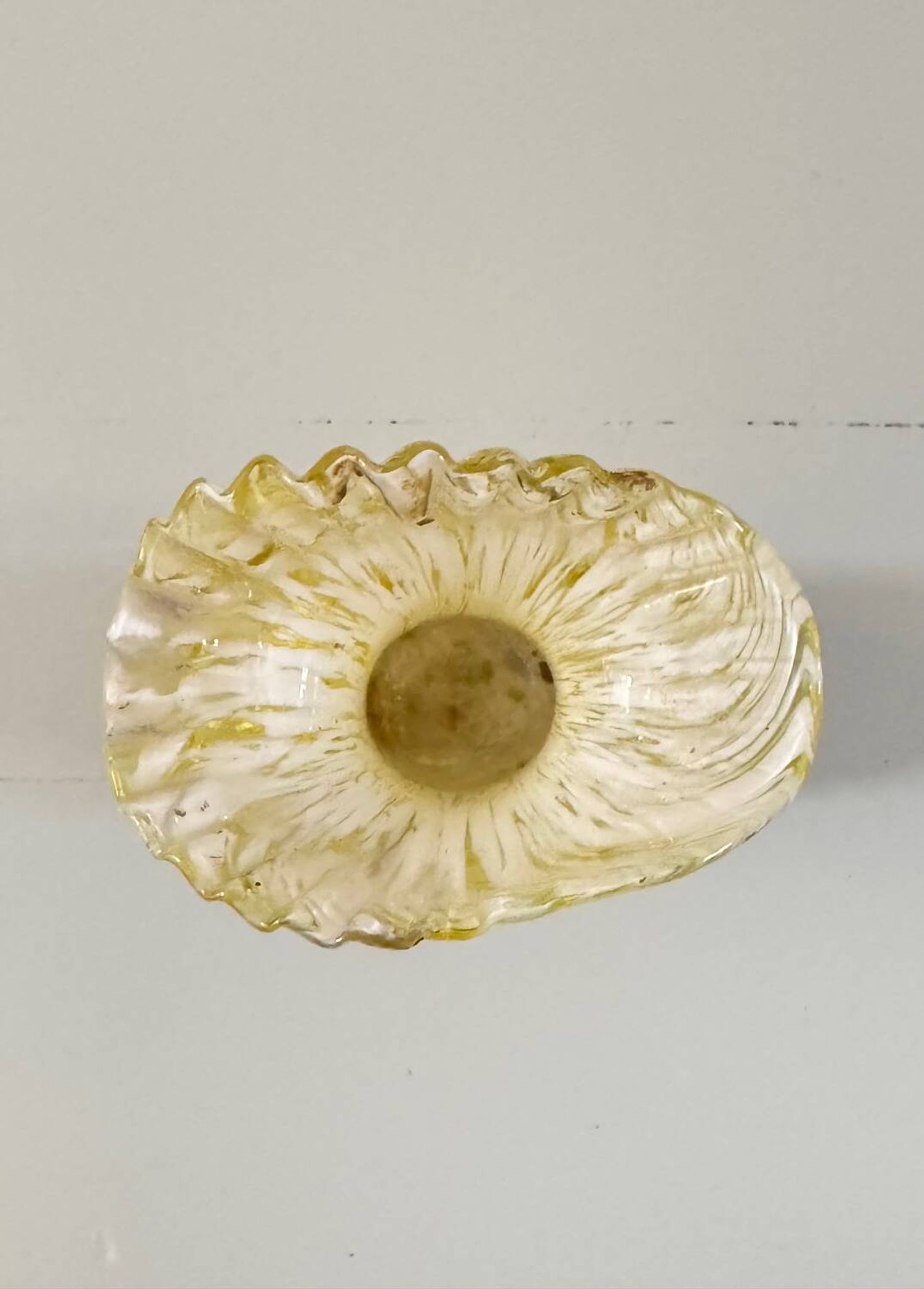Vase soliflore Legras  « porte-bouquets soleil »
