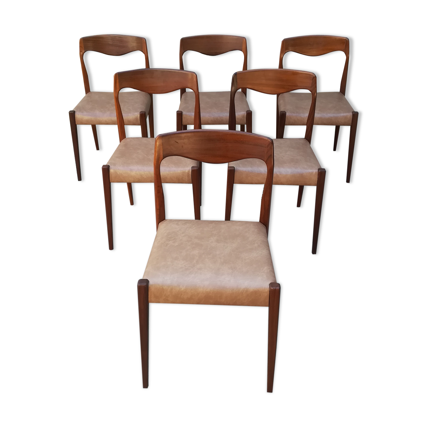Scandinavian teak chairs