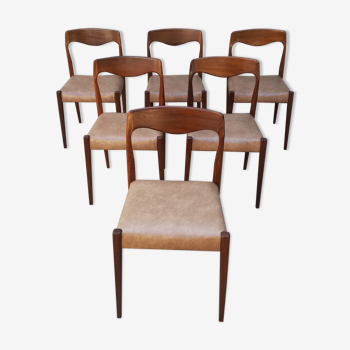 Chaises scandinave en teck