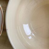 4 Serving Dishes with Painted Flowers Faïencerie de Longchamp Monaco 1960s