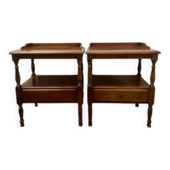 2 bedside tables