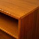 Mid-century low shelf in teak