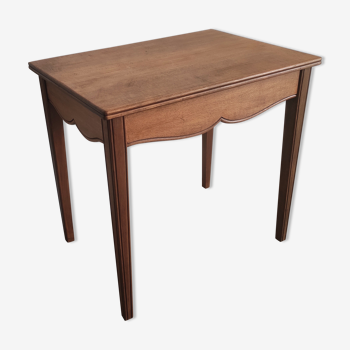 Solid wood table