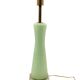 Lampe de table vintage moderne en verre de Murano vert, style Barovier & Toso  Italie, 1940